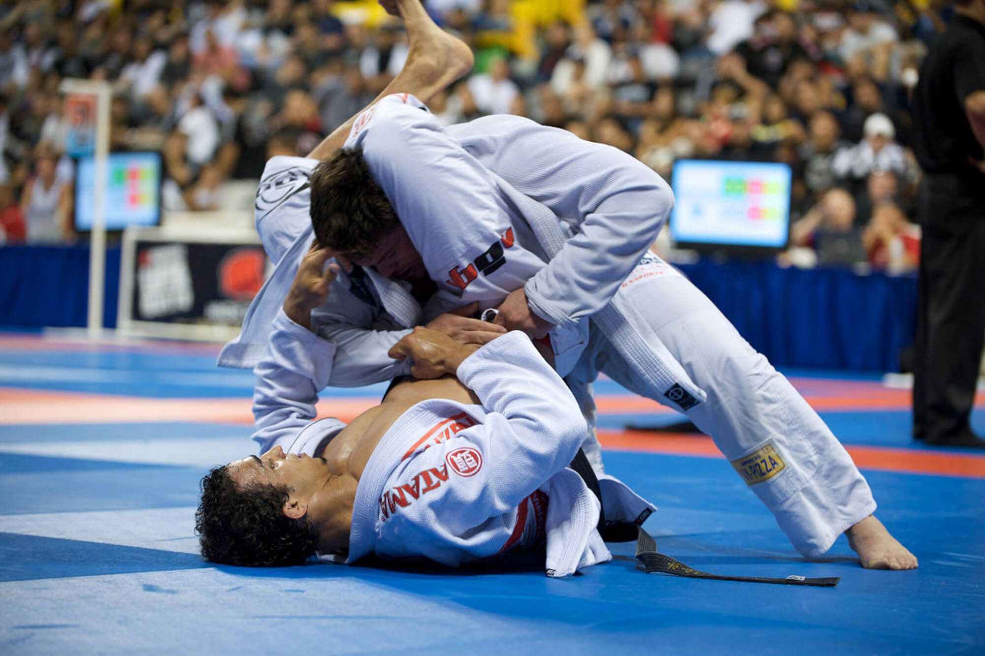Brazilian-Jiu-Jitsu-Kämpfer Gabriel Vella und Romulo Barral auf den 2009 World Jiu-Jitsu Championships